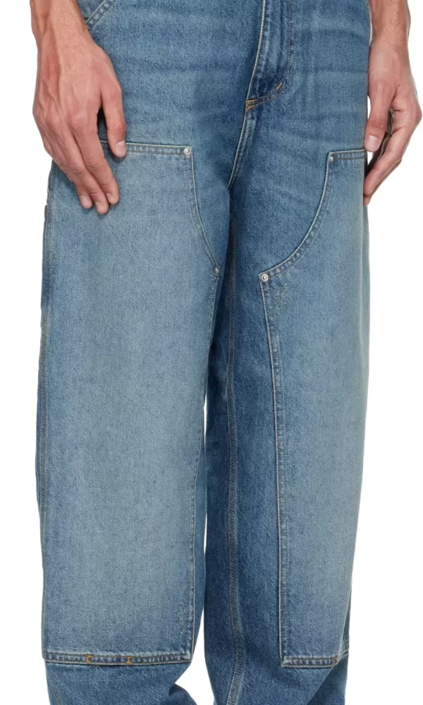 Carhartt Work In Progress Blue Og Double Knee Jeans (1)